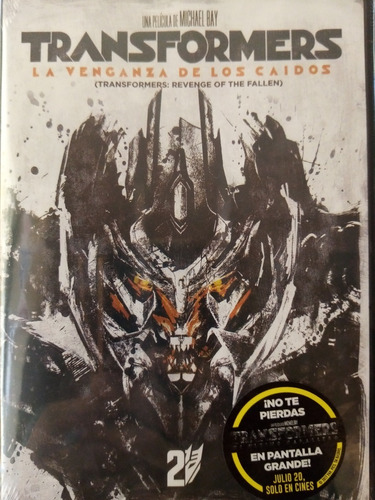Transformers La Venganza De Los Caidos Dvd