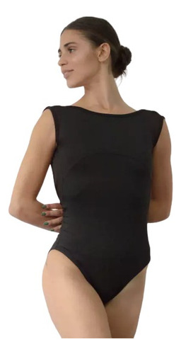 Malla Torso Lycra Danza Ballet Bailarina Versalles Negro Fly