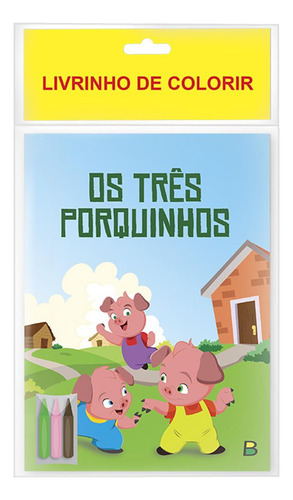 Livrinho De Colorir Os Três Porquinhos Todolivro