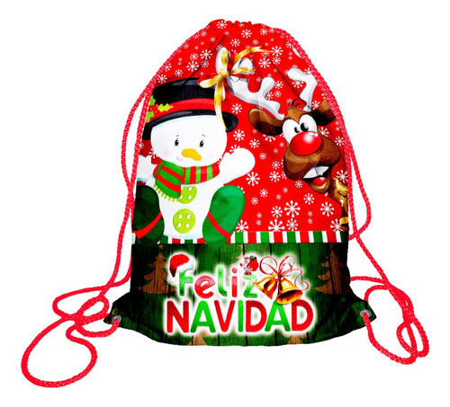 Morrales Dulceros Navideños Personalizados Recuerdos 90 Pz