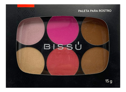 Paleta De Maquillaje Bissú, La Chida, Rubores