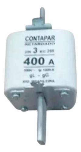 Fusivel Contapar Retardo Nh 3 400a 22x270 Gama De Voltagem 127v