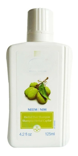 Imagen 1 de 1 de Shampoo Herbal Capilar Neem /nim Para Piojos 125 Ml Original