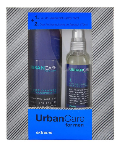 Urban Care Extreme Edt 75ml+ Desodorante A/t