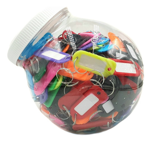 Imagen 1 de 7 de Bote Con 300 Piezas Identificador De Llaves Tableta