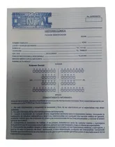 Comprar Block De Historias Clínicas Para Consultorio Dental Con 100h