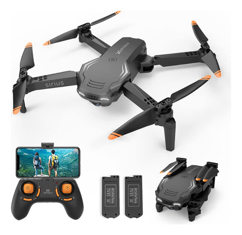 Heygelo Dron S90 Con Cmara Para Adultos, Mini Drones Fpv Hd