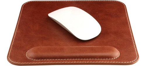 Mouse Pad Londo De Cuero De Grano Superior Con Re