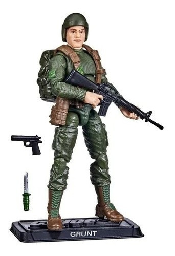 Gi Joe Retrô Robert Grunt Graves Boneco 9,5cm Hasbro E8857