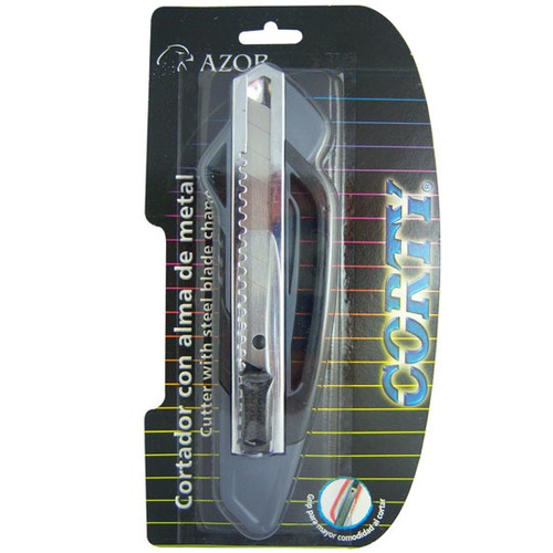 Cutter Azor Corty 5500 Tamaño 18 Mm Varios Colores 1 Pieza