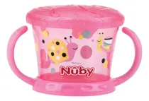 Comprar Bowl Nuby Snack Keeper Cerealero Bebe Design Con Tapa Y Asas