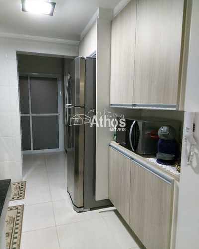 Sobrado Em Condomínio Com 3 Dormitórios(1 Suíte), Wc. Social, Sala 2 Ambientes, Cozinha Planejada, A.s. Planejada, Área Gourmet Com Churrasqueira, 2 Vagas De Garagem. Móveis Planej - Sb00637 - 692853