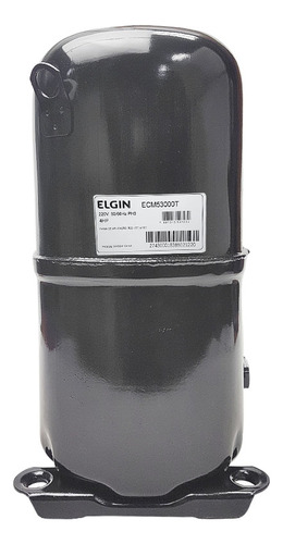 Compressor 4 Hp Ecm-53000-t 220v Trifásico R22 Média Elgin
