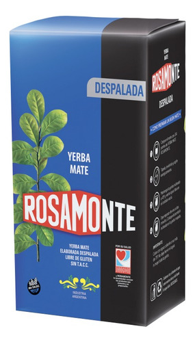 Rosamonte Yerba Mate Despalada 500g. Agronewen