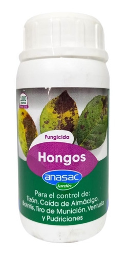 Jardin Fungicida Control Hongos 100gr. Anasac Registro Isp
