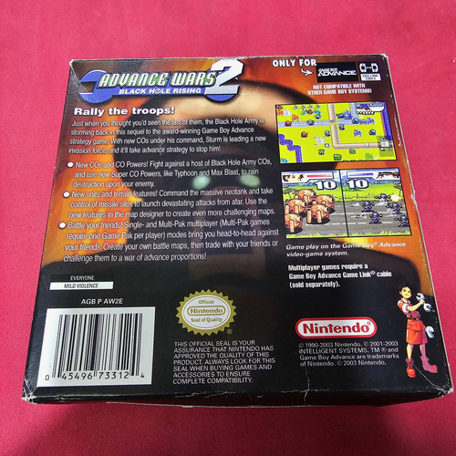 Advance Wars 2 En Caja Game Boy Advance Gba Original (Usado)
