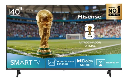 Hisense Smart TV FHD 40" Polegadas 40A4NV com HDR10, DTS Virtual ...