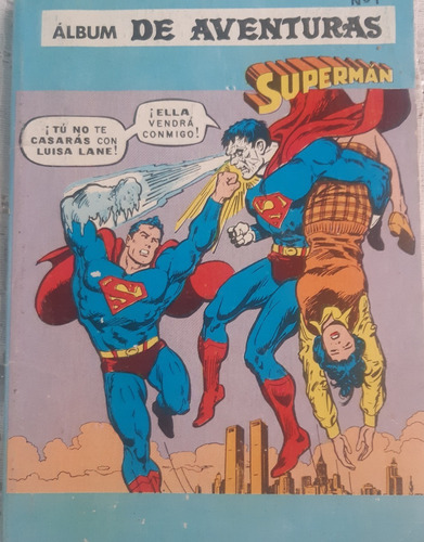 Superman Novaro Album De Comic Fisico. 