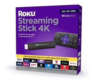 Roku Streaming Stick 4k 2021 3820r Comandos Voz Y Control Tv