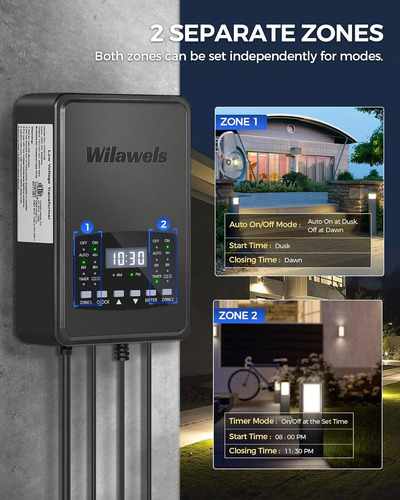 Transformador De Paisaje De Bajo Voltaje De 300 W, Control I