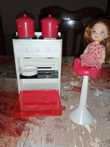 Barbie Mattel Set Cocina