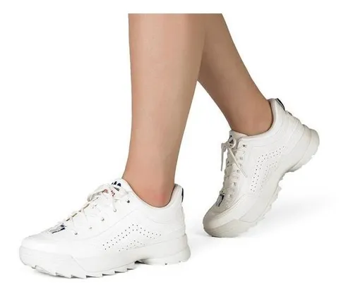 Tênis dad sneaker dakota branco kicks sales