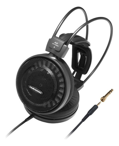 Auriculares Abiertos Audio-technica Ath-ad500x Color Negro Luz Negro