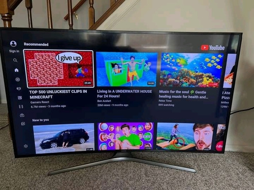 Imagen 4 de 8 de Samsung Smart Tv Curvo 55 Pulgadas