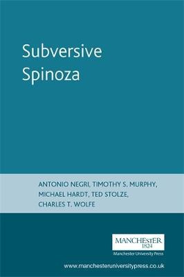 Libro Subversive Spinoza - Gerard Greenway