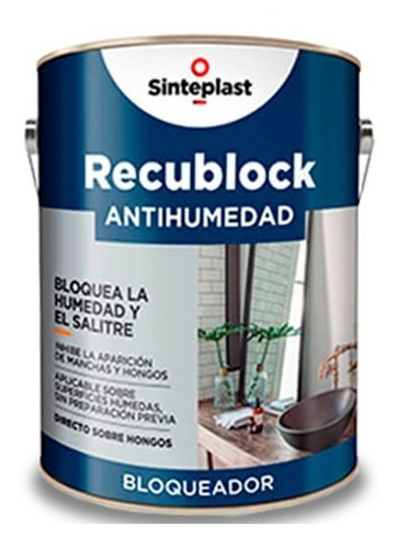 Recublock Antihumedad X 4 L Pintu Don Luis Mdp