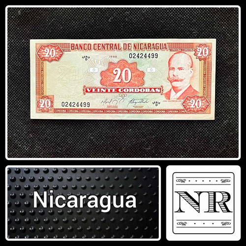 Nicaragua - 20 Córdobas - Año 1999 - P #189