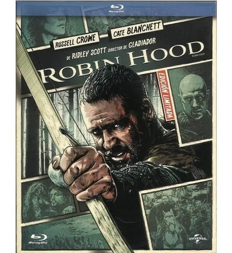 Robin Hood | Película Bluray Español Colección Russell Crowe