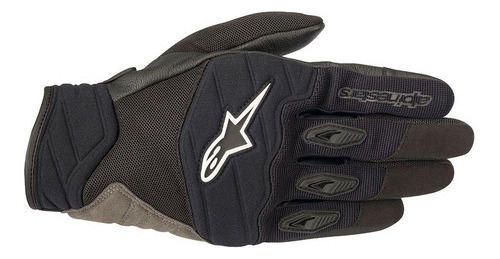 Guantes flexibles y ventilados Alpinestars Shore Urban, color negro, talla M