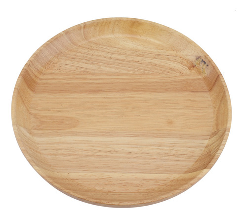 Plato Redondo De Madera Para Té, Sushi, Aperitivos Y Frutas