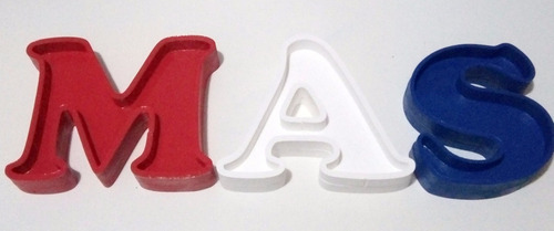 9 Letras 35 Cm Corporeas Pintadas Tu Nombre Importa Polyfan