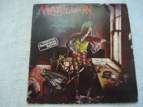 Lp Marillion Script For A Jester's Tear 1983 (Usado)