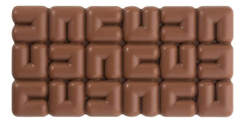 Molde Barra Chocolate Policarbonato Pavoni Pc5003 Ola