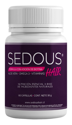 Vitamina Para El Cabello Con Biotina Sedous Hair