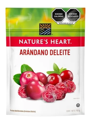 Snack De Arándanos Deshidratado Nature's Heart Deleite 700g