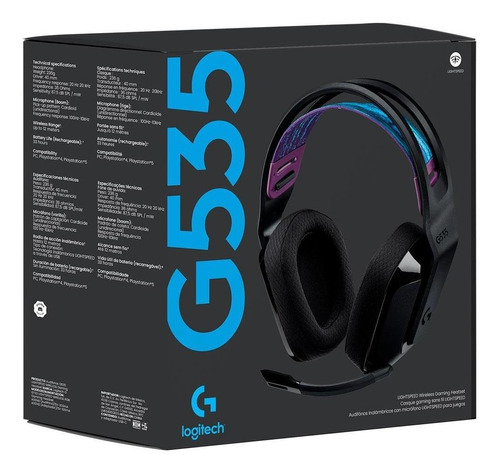 Audifono Gamer C/microf.logitech G535 Wireless Black