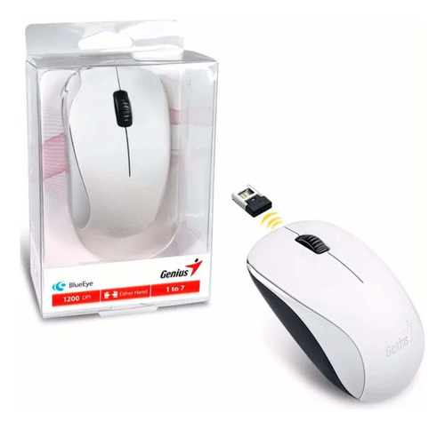 Mouse Genius Nx-7000 Wireless Blueeye White (31030027401)