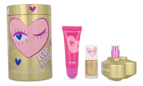 Set Agatha Ruiz De La Prada Love Glam Love 3 Pzs