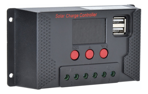 Sistema De Panel Fotovoltaico Con Controlador Solar De Bater