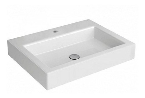Bacha Baño Deca L119 Lavatorio Apoyo Rectangular 1 Agujero