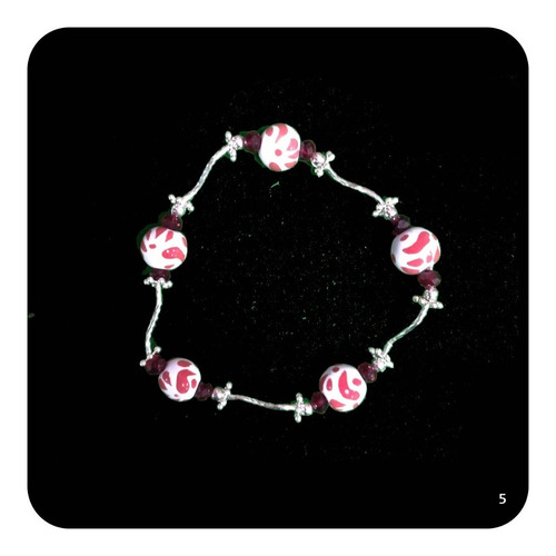 Imagen 5 de 5 de -40% Joyería Talavera Poblana Collar Aretes Pulsera M5 Jyr