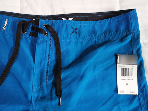 Short Bermuda Hurley Bullseye 2.0 Talla 36 Color Azul Marino