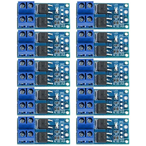 10pcs Dc 5v-36v 15a (máx. 30a) Controlador De Alta Pot...