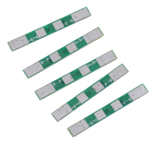 5pcs 1s 3a Pcb Bms Placa De Protección For 3.7v 18650
