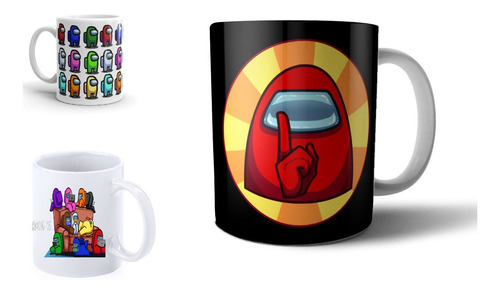 Imagen 4 de 8 de Tazas Personalizadas Sublimada Diseños De Among Us C/caja