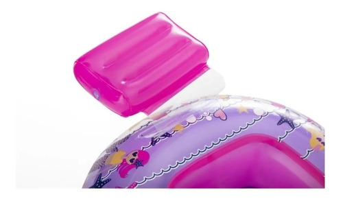 Imagen 5 de 10 de Bote Inflable Flotador Asiento Infantil 34126 Bestway Mar Ed